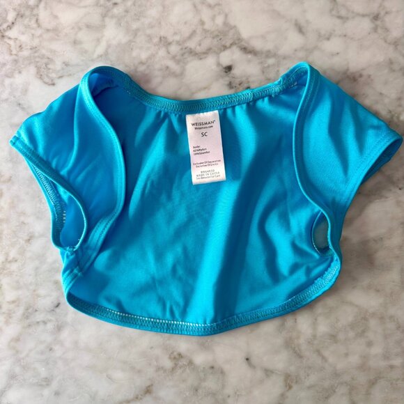 Weissman Dance Costume Small Child 6 6X Blue Purple Sequin Ballet Tap Jazz Dress - Picture 8 of 11